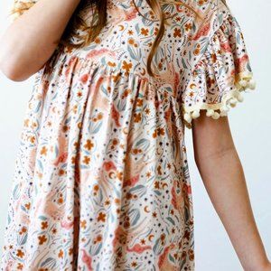 Mila & Rose Unicorn Soiree Pom Pom Dress